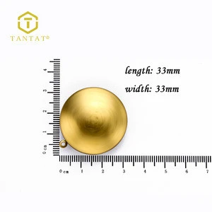Gold Plated Jewelry findings Round Ball shape Stylish Locket Pendant Charm
