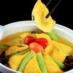 Golden egg dumpling 9.6kg/box hot pot ingredients chicken water chestnut spicy hot