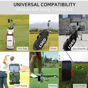 Golf Phone Holder Clip Swing Recording Training Aids Record Golf Swing Short Game Putting Golf Accessories