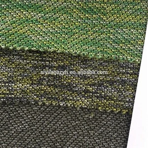 Good price China factory 260g 280g 300gsm jacquard knit cotton rayon polyester hacci fleece fabric for jacket hoodies