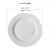 Import Good quality chinese white porcelain meat plate golden decorative glass charger peacock tail decoration from China