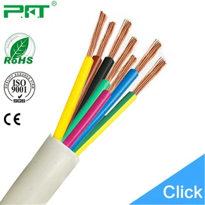 Good quality RVV cable 7 cores Copper electrical wire for sale
