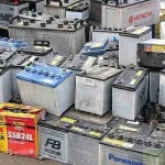 Grade A drained battery scraps