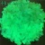 Import Green colored glow in the dark glass chips for garden from China