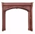 Import GSP20-015 Decorative Classic Carved Door Wood Frame In Architrave from China