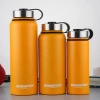 Guangzhou high quality double wall custom logo stainless steel thermos sport bottle