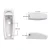 Import H10244 RV Camper Baggage Door Catch Hook 12 Pack, White  Plastic Door Holders for Exterior Entry, Hatch, Interior Cabinet from China