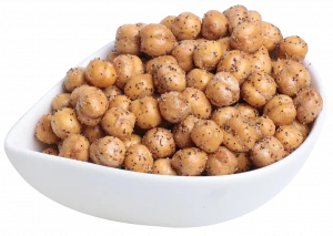 HALAL BRC ISO Certification garbanzo snack black pepper Coated chickpeas
