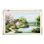 hand made cross-stitch embroidery digital embroidery machine custom fabric labels