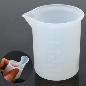 Handmade Craft tools 100ml silicone measuring cup for epoxy resin Silicone Measuring Cup Washable &amp; Reusable