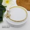 hawaiian bracelet hawaiian jewelry wholesale 14k gold plated turtle charm pearl bracelet accessories
