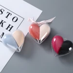 Heart Shape Makeup Powder Puff Makeup water puff Sponge Soft Beauty Egg