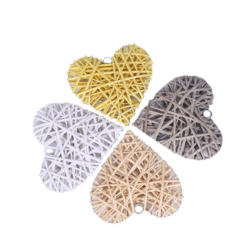 Heart Shape Willow Crafts Wicker Wedding Decoration &amp; Gift 100% Handmade Willow Decoration Customized Custom Size