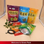 Heat sealed food bag wholesale plastic packing bag for seafood condiment
