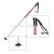 Import Heated ski pole grip carbon ski poles ski pole tip from China