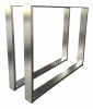 heavy duty metal straight square Stainless steel table legs