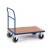 Import Heavy Duty Multi Purpose Four Wheels Moving Wood Platform Flat Storage Cart from China