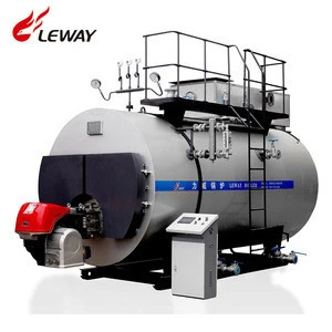 High Efficiency 1Ton Oil Gas Fire Tube Steam Boiler with Complete Spare Parts from Professional Steam Boiler Manufacturer