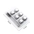 Import High End Stainless Steel 304 Ice Cube Whisky Chilling Stones Reusable Wine Beer Cooler Bar Kitchen KTV Supplies from China