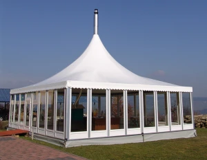 High Peak Transparent Wedding PVC Clear roof Event Tent Wedding Party Garden Pagoda Gazebo Canopy Tent