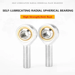 High precision metric male thread ball joint SA-T/K self-lubricating end bearing
