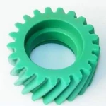 High precision plastic helical gear , nylon pinion helical bevel gear