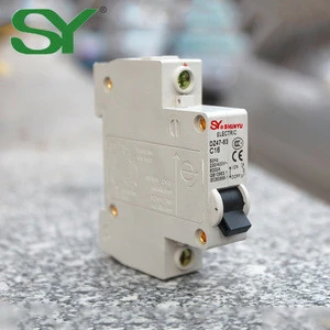 High Quality 1-63A 1P Mini Circuit Breaker Price
