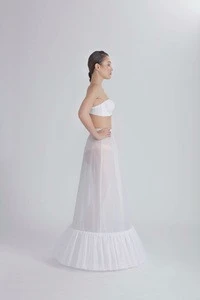 High Quality 1 Ruffle 2 Hoops Petticoat For Wedding Dresses / Hotsale / Wholesale
