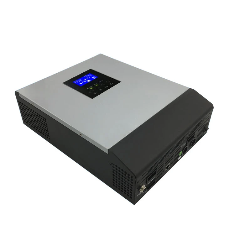 High quality 3000 watt 24v DC to AC pure sine wave off grid hybrid solar inverter with charger and MPPT controller