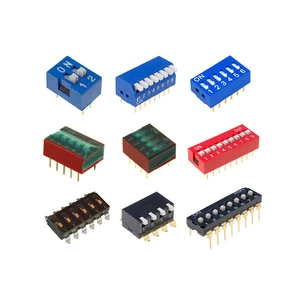 High quality 390 KLS brand 5 position 2.54mm tri-state dip switch