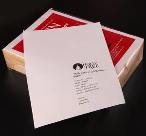 high quality a4 printing business paper with security thread, factory in China