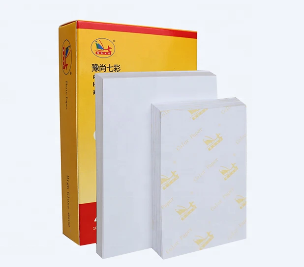 High Quality Cast Coated 180g Single Side Glossy A4 Photo Paper