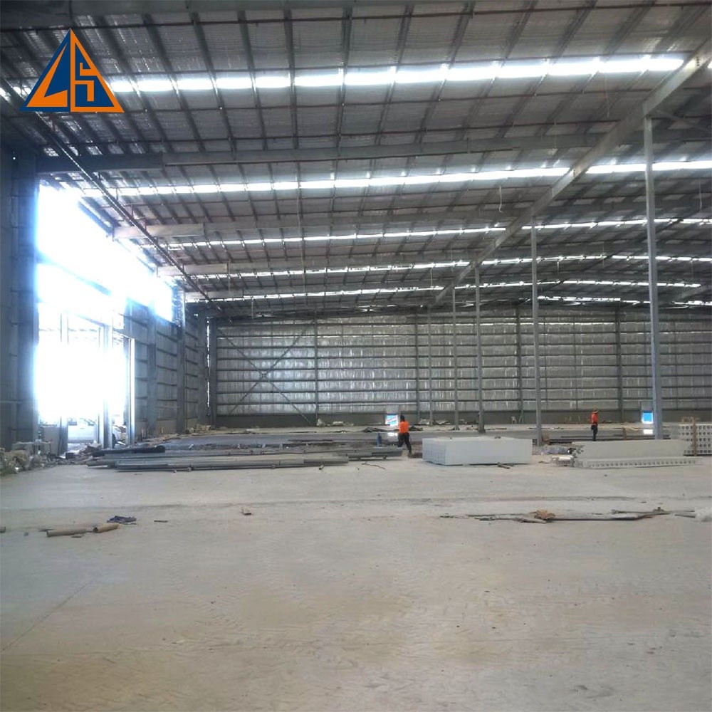 High quality cheap industrial light weight prefabricated steel structure warehouse design