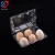 Import High quality clear PET disposable clear plastic egg tray/chicken eggs packing tray from China
