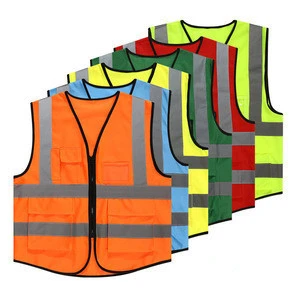 High Quality Custom Colorful Vest Breathable Singlet Workwear Sleeveless Uniform For Unisex