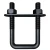 Import High Quality Custom Size Hot Dip Galvanized Stainless Steel SS316 U Type Shaped Lock Ubolt Pipe Clamp Square U Bolt For Truck from China
