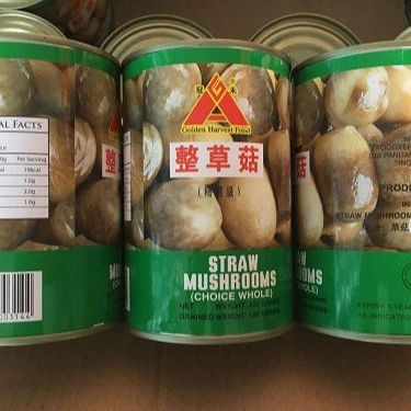 High quality dried straw mushroom in China