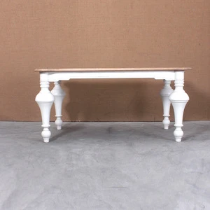 High quality factory offer durable vintage furniture restaurant dining table