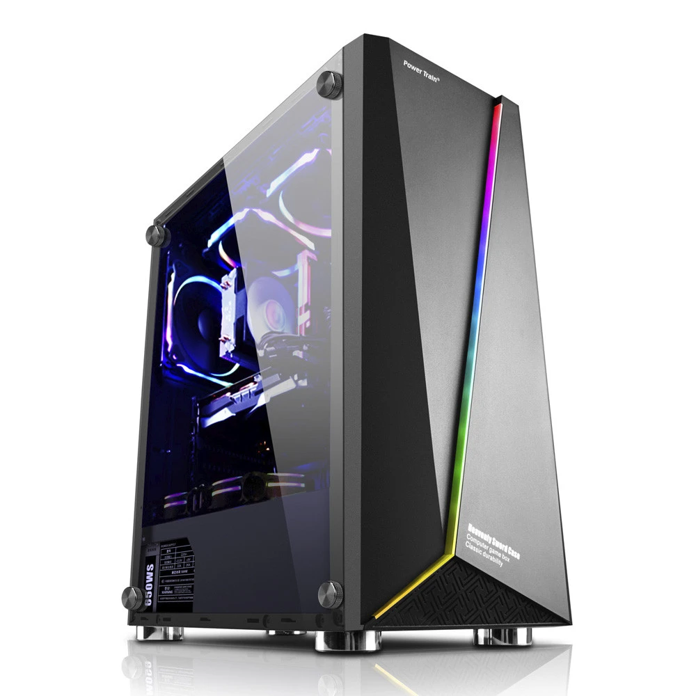 High Quality Full Mid Tower Desktop Gaming Computer PC Case