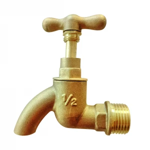 High quality Male Thread connection manufacturer home outdoor 1/2 inch garden faucet brass copper bibcock