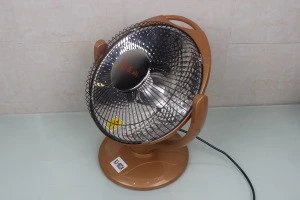 High quality mini portable electric fan heater for room with width angle oscillation