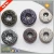 Import High quality round bronze embossed metal jeans button machine from China