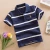 Import high quality short sleeve baby kids boy polo t-shirt striped from China