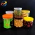 high quality various size 560ml candy empty cans and lids plastic bottles clear pet food jar