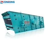 High quality vibratory screener swing dehydration vibrating screen