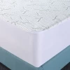 High Quality Vinyl Free Hypoallergenic Waterproof Bamboo Mattress Cover