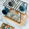 High Quality Water Mug Draining Drying Rack Coffee Drinking Class Storage Hanger for Kitchen