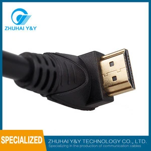 High speed Rotary HDMI cable Gold plated connector