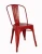 Import hight quality and less MOQ stackable metal iron sheet bar chair from China