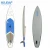 Import HILEAF Light Green/Blue Surfing Board Drop Stitch Inflatable Sup Paddle Board for racer from China